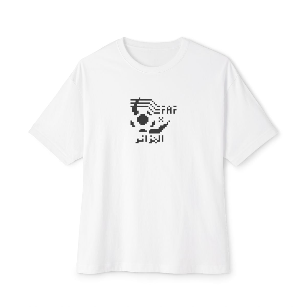 Algeria Boxy Tee White