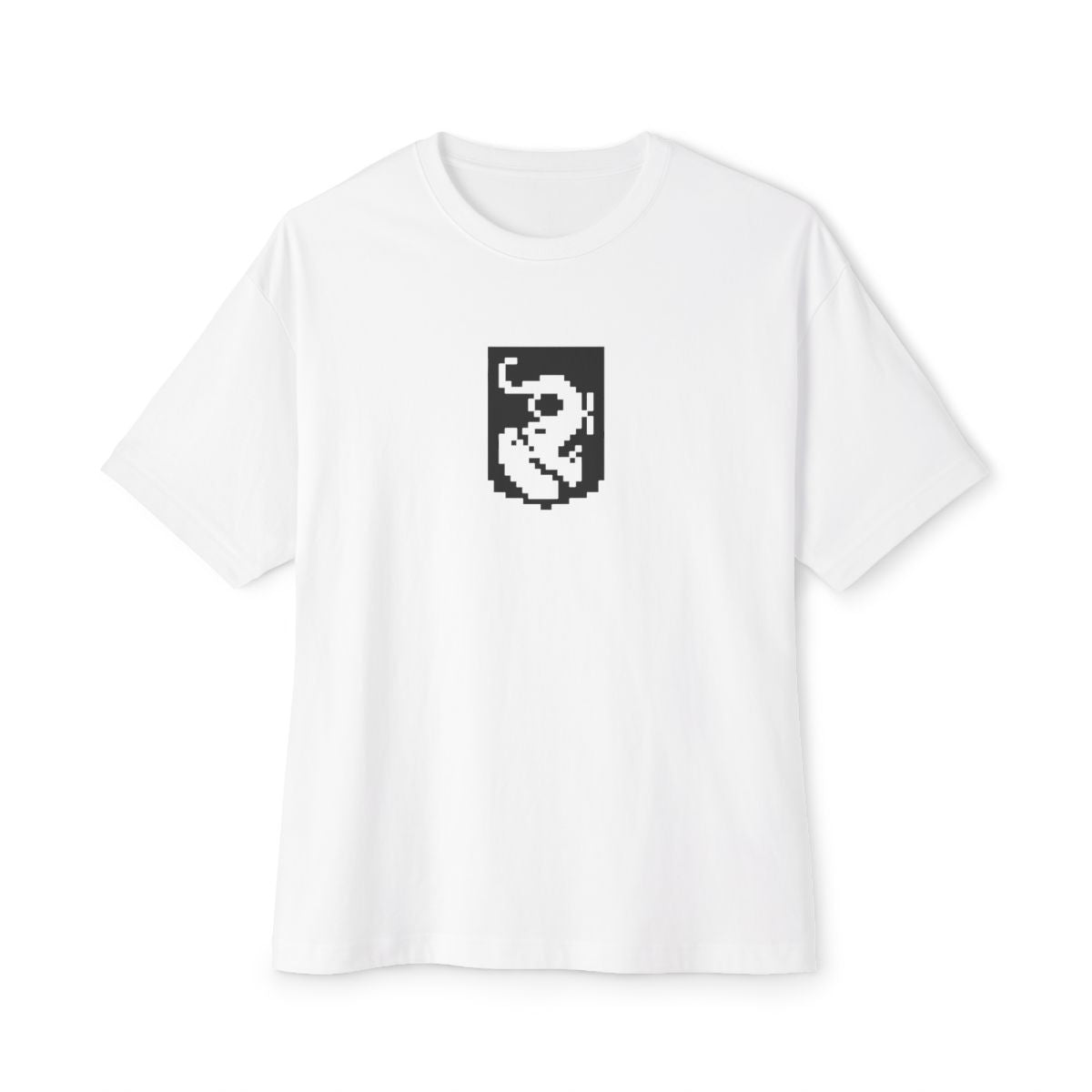 Côte d'Ivoire Boxy Tee White