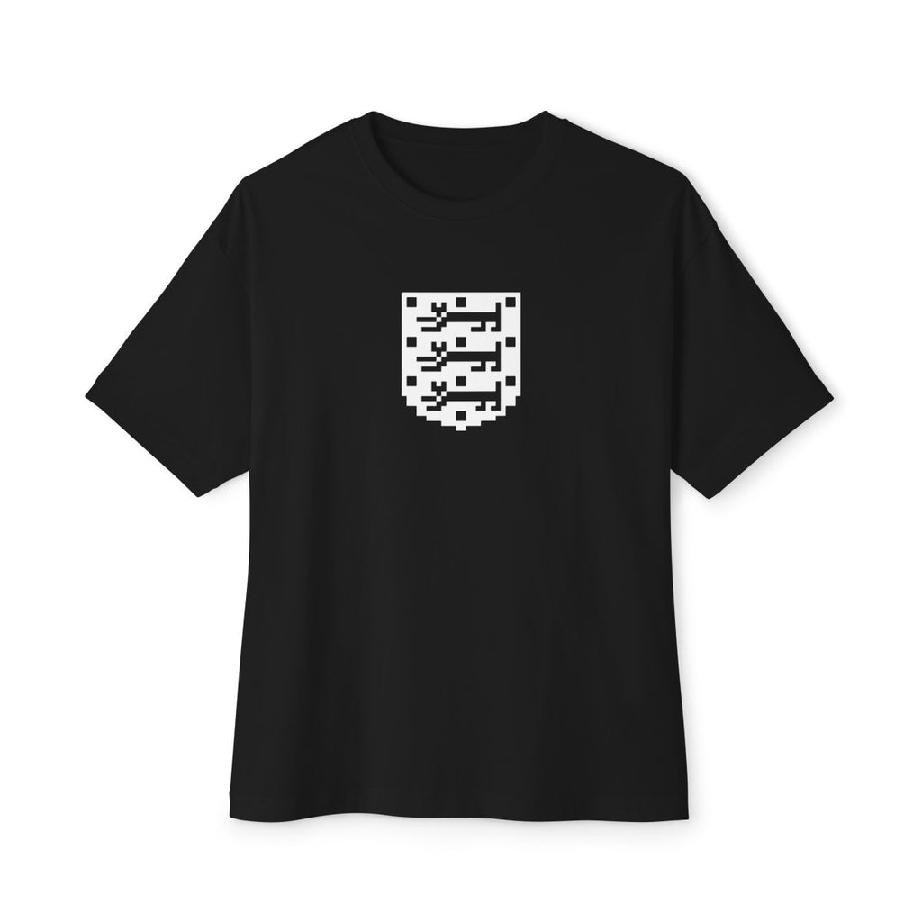 England Boxy Tee Black