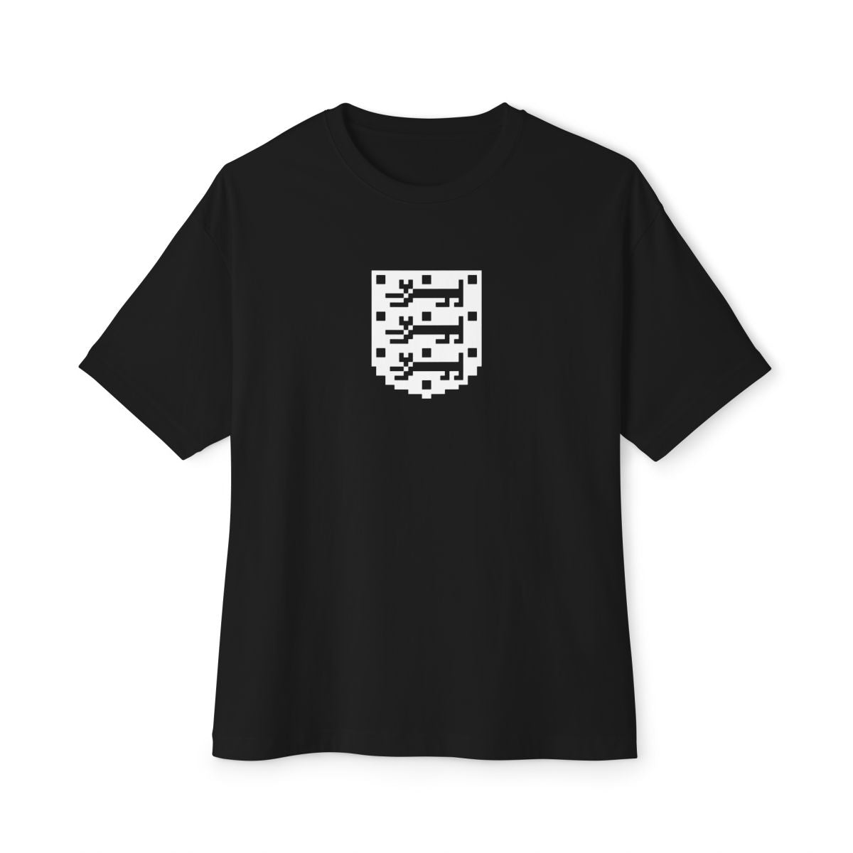 England Boxy Tee Black
