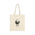 France Canvas Tote Bag Natural