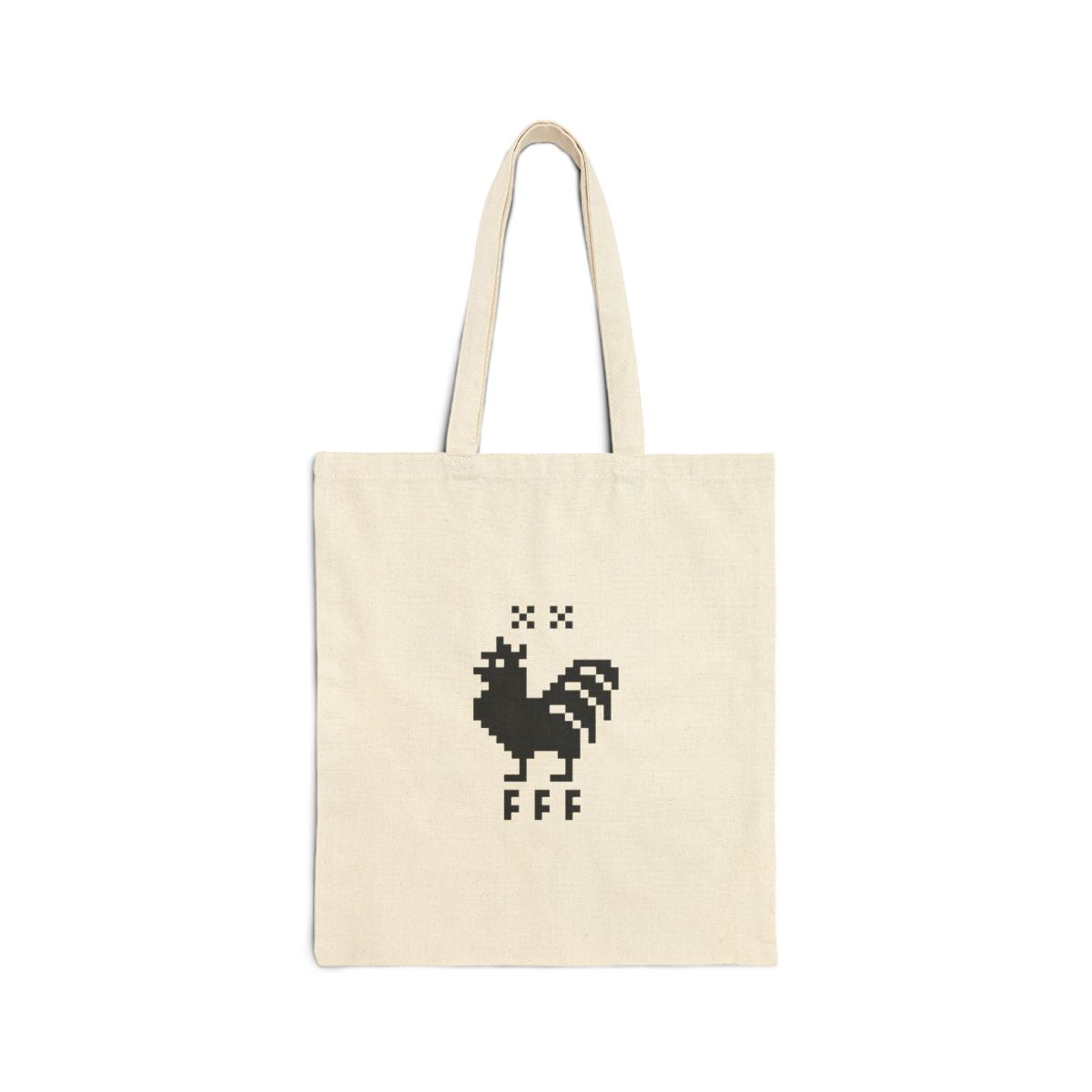 France Canvas Tote Bag Natural