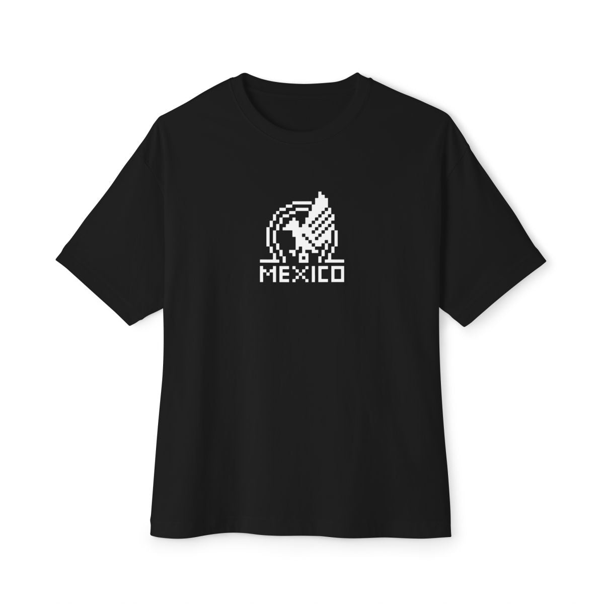 Mexico Boxy Tee Black