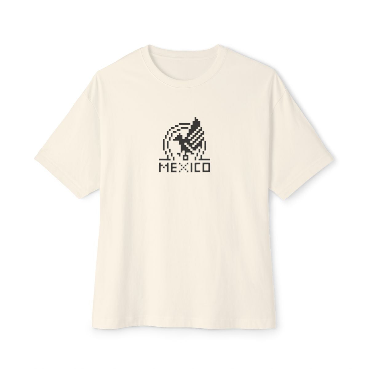 Mexico Boxy Tee Natural