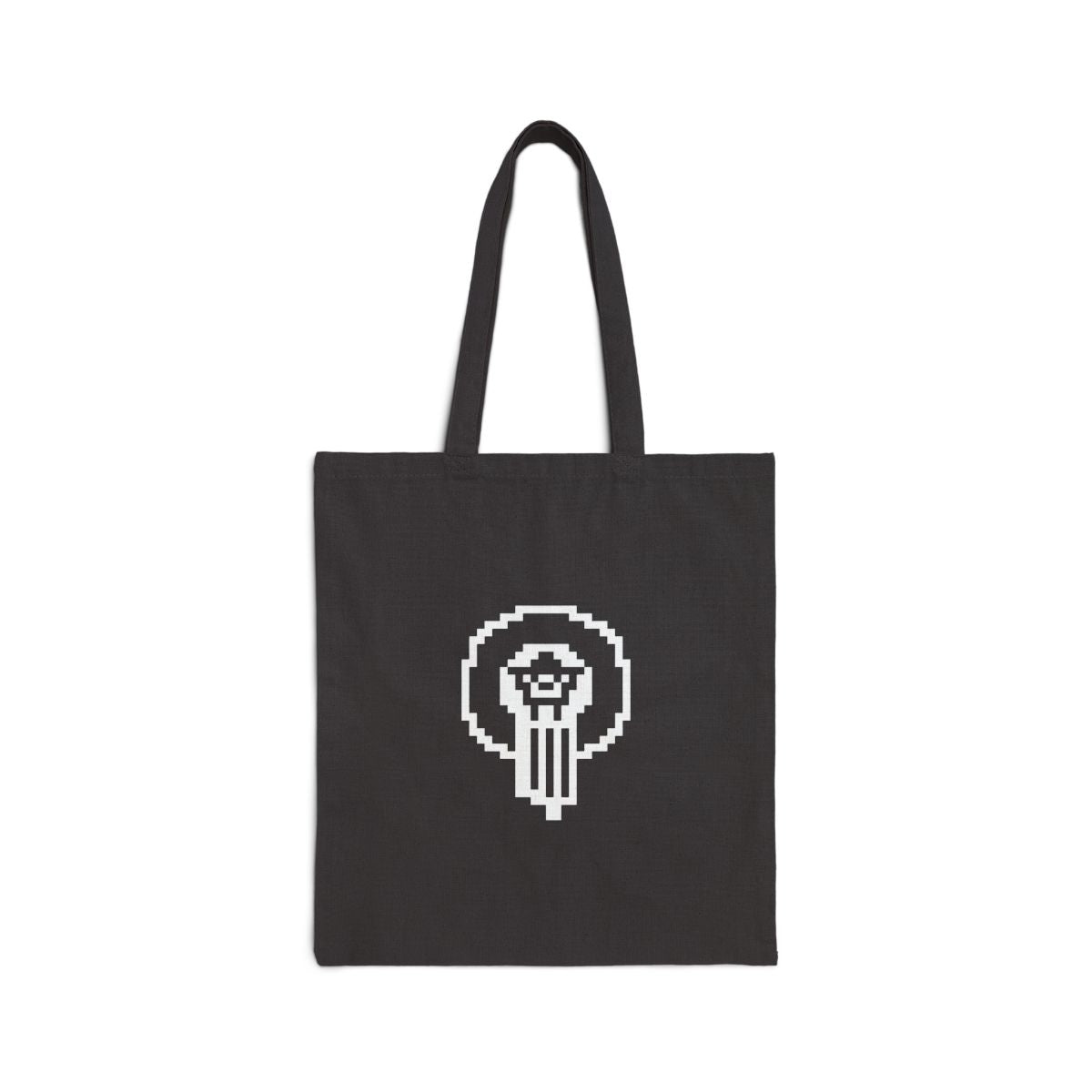 Morocco Canvas Tote Bag Black