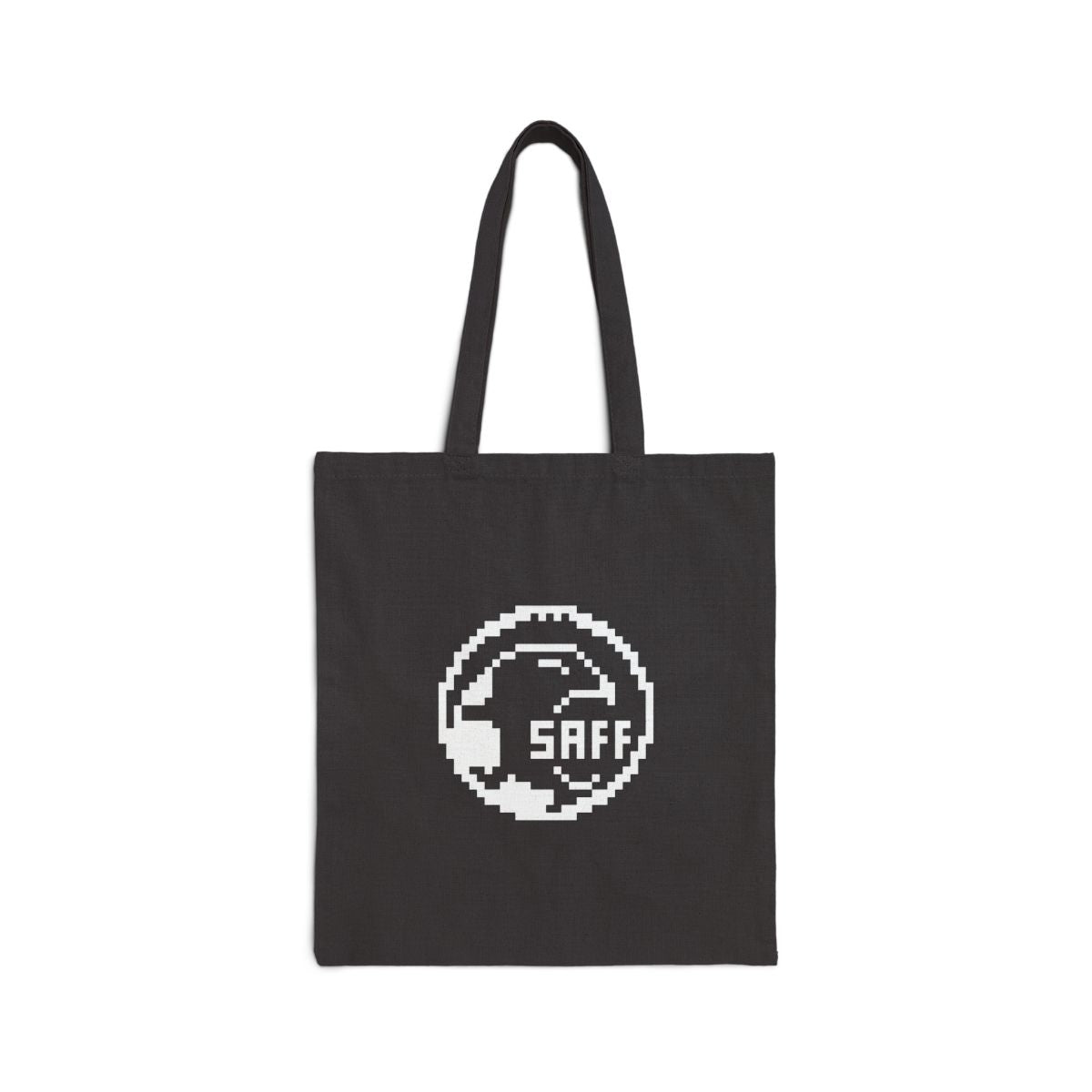 Saudi Arabia Canvas Tote Bag Black