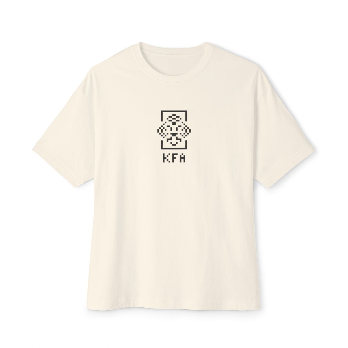 South Korea Boxy Tee Natural