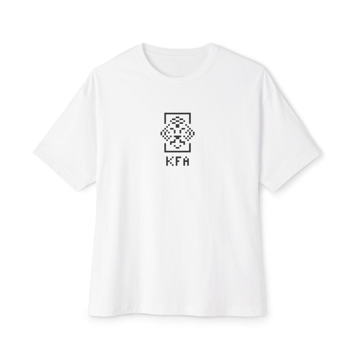 South Korea Boxy Tee White