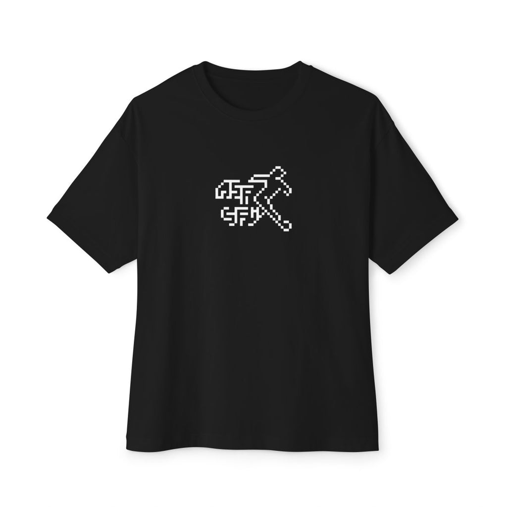 Switzerland Boxy Tee Black