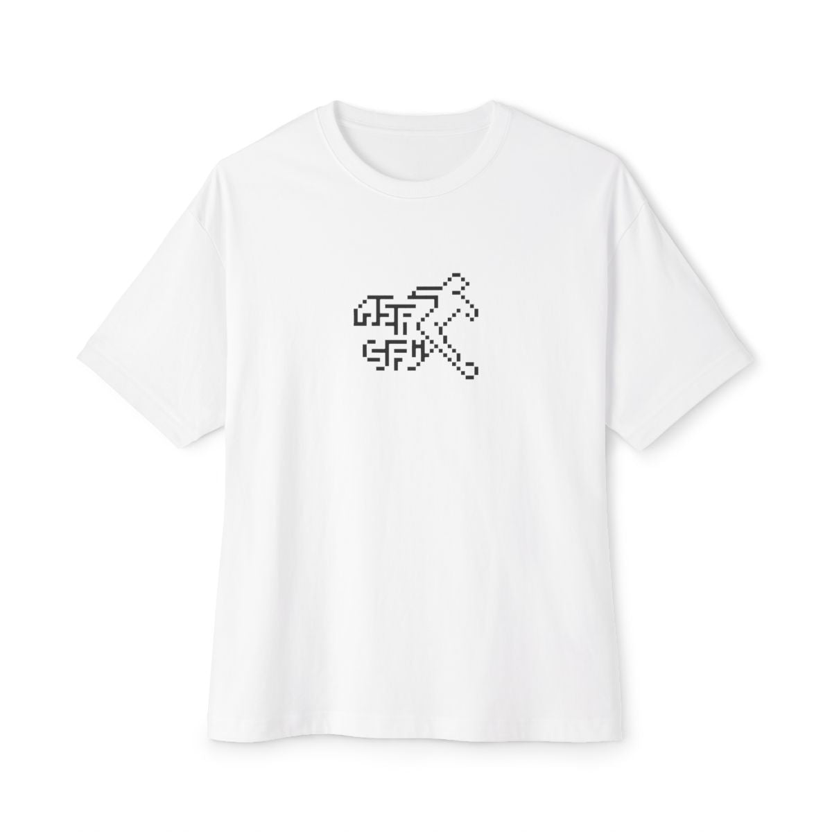 Switzerland Boxy Tee White