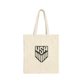 United States Canvas Tote Bag Natural
